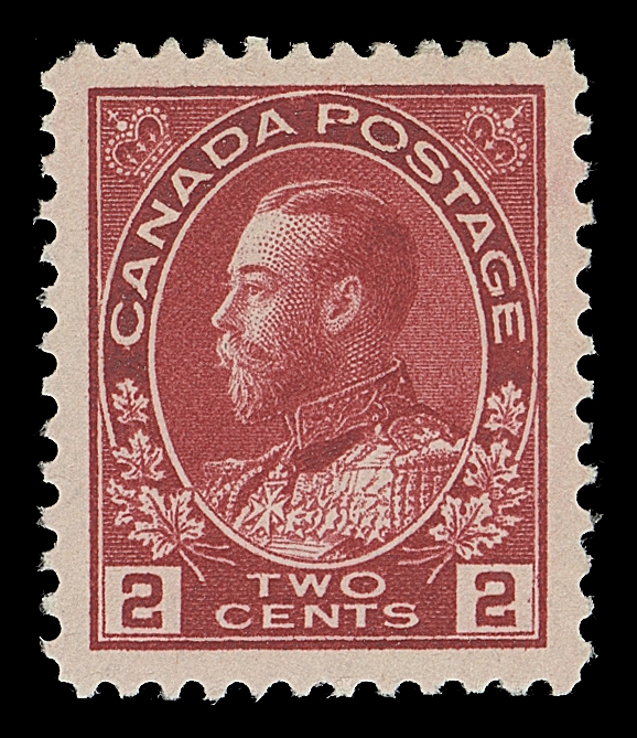 CANADA  106ii,A choice mint example of this strikingly vibrant shade, with bold impression and precise centering. An eye-arresting stamp, XF NH