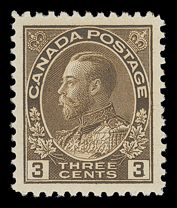 CANADA  108b,A beautifully centered mint single with fabulous colour, characteristic full white original gum associated with this shade; XF NH