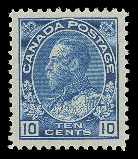 CANADA  117ii,A highly select, fresh mint single in the distinctive shade, full pristine original gum; a superb stamp in all respects, XF NH; 2021 PSE certificate (Graded Superb 98)