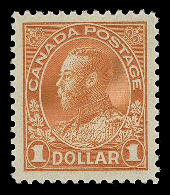 CANADA  104-122,The complete set of 18 stamps, the basic Scott listings except the 50c is the earlier wet printing brown black shade (120ii). All well centered with true fresh colours, VF NH (Unitrade cat. $6,075)