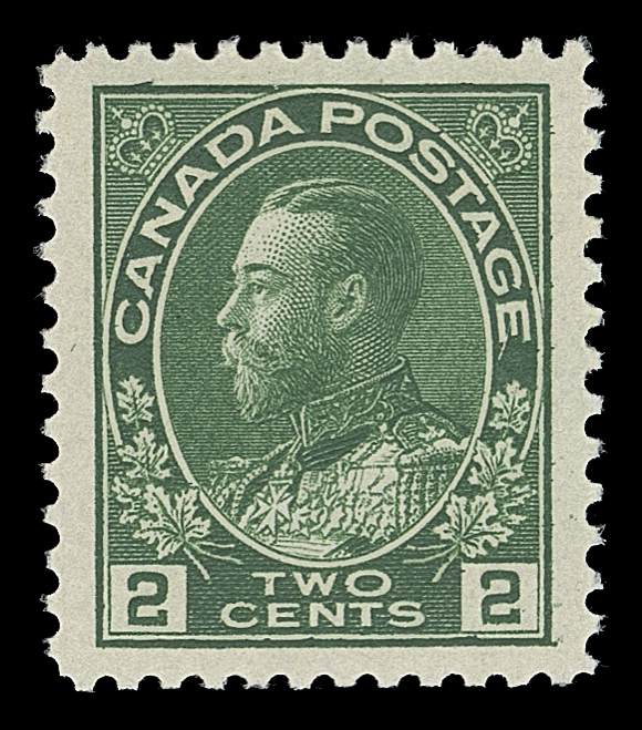 CANADA  104-122,The complete set of 18 stamps, the basic Scott listings except the 50c is the earlier wet printing brown black shade (120ii). All well centered with true fresh colours, VF NH (Unitrade cat. $6,075)