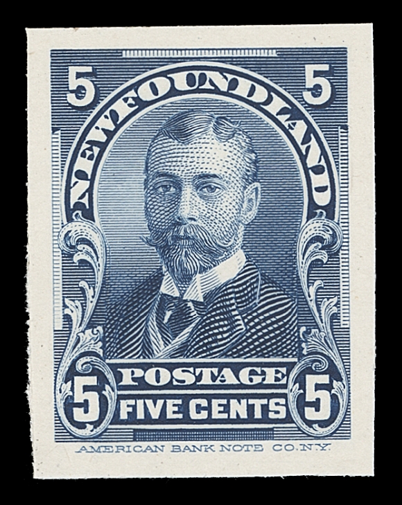 NEWFOUNDLAND 78-86,The set of seven plate proof singles in issued colours on card mounted india paper, nicer than normally encountered, VF-XF