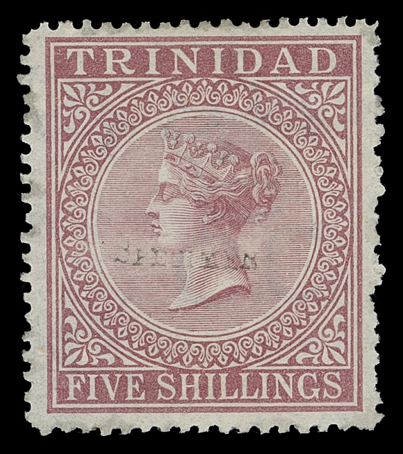 TRINIDAD  56,Mint example with light SPECIMEN (11¼mm serifed letters) overprint in black applied locally, scarce, F-VF OG (SG 87)
