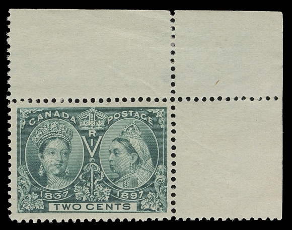 CANADA  52i,A selected mint single with corner margin, well centered with deep colour, full pristine original gum, VF NH