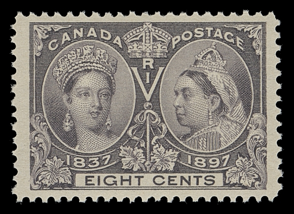 CANADA  56,A remarkable mint example, very well centered with oversized margins, brilliant fresh colour and full original gum; a great stamp, VF+ NH JUMBO