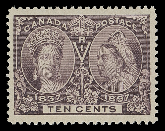 CANADA  57,A superb mint single surrounded by striking large margins, fabulous colour on fresh paper and full immaculate original gum, never hinged. A wonderful stamp ideal for the perfectionist, XF NH GEM; 2000 Greene Foundation cert.