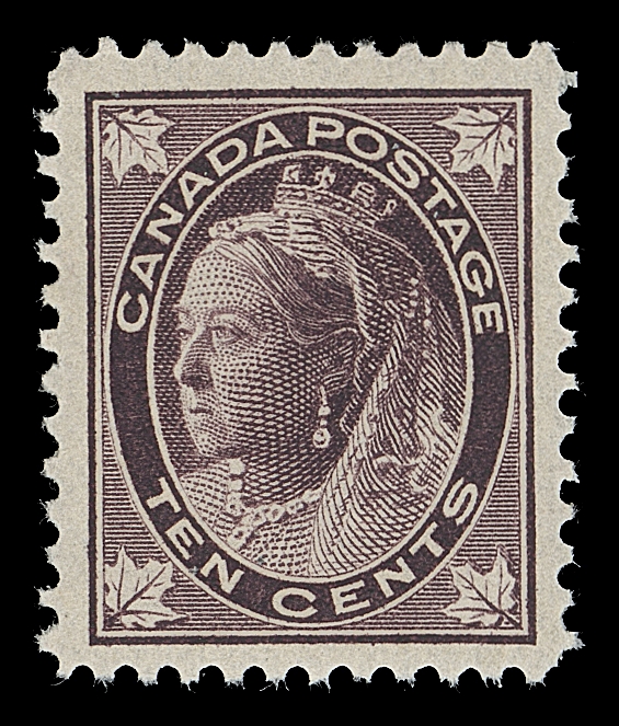 CANADA  73,An impressive mint single with precise centering with well-balanced large margins, radiant fresh colour and full original gum; an exceptional example of this key stamp, VF+ NH
