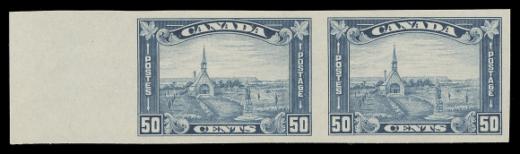 CANADA  174a-177a,A superb set of four mint imperforate pairs in absolute GEM quality, each displaying large margins with post office fresh colour and full immaculate original gum, superior attributes seldom encountered on this challenging set, XF NH

