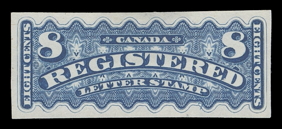 THE AFAB COLLECTION - CANADA  F2, F3,Plate proof singles on india paper with ample margins and brilliant fresh colours, the 8c is quite scarce, VF