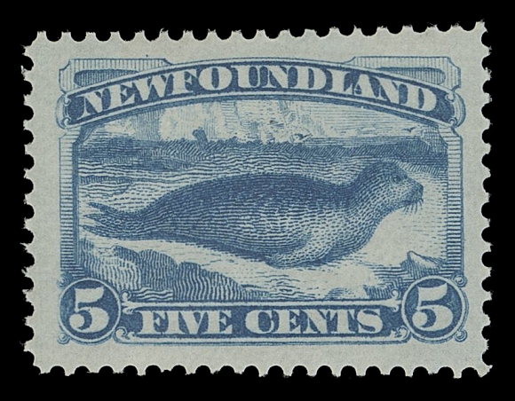 THE AFAB COLLECTION - NEWFOUNDLAND DECIMAL ISSUES  53,An outstanding mint example, displaying the colour, paper and gum characteristics of this elusive first printing, rarely encountered with such superior centering, large margins and full, dull streaky white original gum, NEVER HINGED. Without any doubt one of the finest examples one can possibly hope to find; much scarcer than catalogue values indicate, XF NH; 2020 Greene Foundation cert.