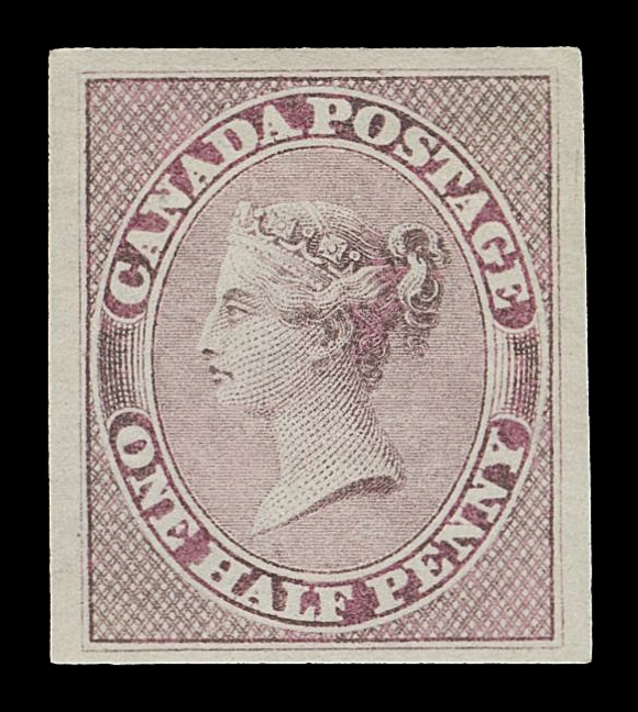 THE AFAB COLLECTION - CANADA 8,A large margined mint example, deep shade and possessing full original gum, relatively lightly hinged. A superior example, XF; 1981 Greene Foundation cert.