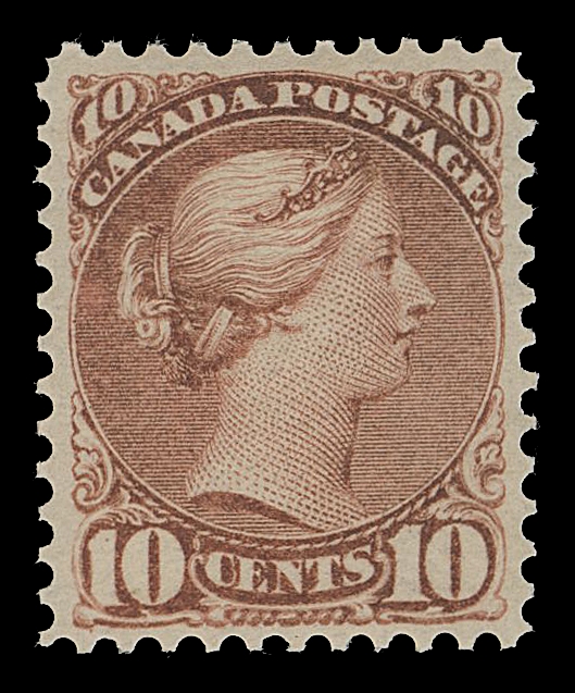 THE AFAB COLLECTION - CANADA  45,Select mint example with deep rich colour on fresh paper, quite well centered with full original gum, never hinged and nearly VF