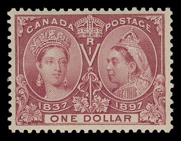 THE AFAB COLLECTION - CANADA  61,An attractive, fresh mint example of this sought-after high value, nicely centered with full pristine original gum, VF NH; 1990 Greene Foundation cert.