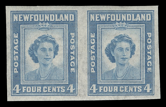 THE AFAB COLLECTION - NEWFOUNDLAND 1897-1947 ISSUES  269a,A fresh mint imperforate pair, VF NH