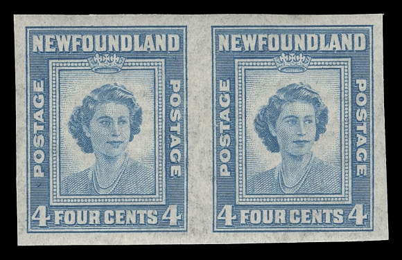 THE AFAB COLLECTION - NEWFOUNDLAND 1897-1947 ISSUES 269a,A fresh mint imperforate pair, VF NH