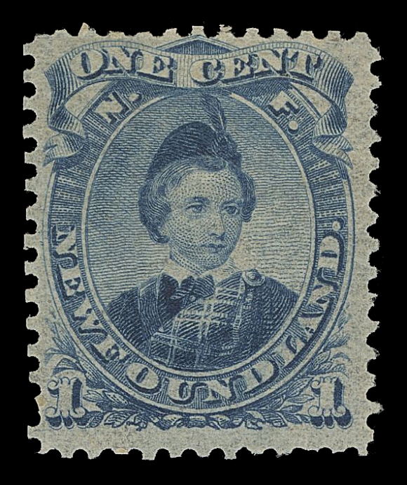 THE AFAB COLLECTION - NEWFOUNDLAND DECIMAL ISSUES 32,An impressive lot of twelve different coloured plate proofs on india (one on card), plus another five different perforated and gummed proofs. The odd flaw, but overall nice condition for this beautiful and challenging assembly.