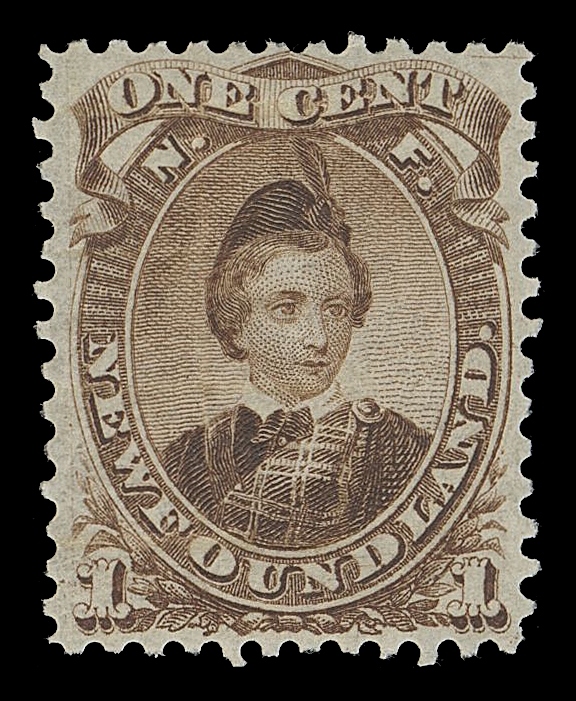 THE AFAB COLLECTION - NEWFOUNDLAND DECIMAL ISSUES 32,An impressive lot of twelve different coloured plate proofs on india (one on card), plus another five different perforated and gummed proofs. The odd flaw, but overall nice condition for this beautiful and challenging assembly.