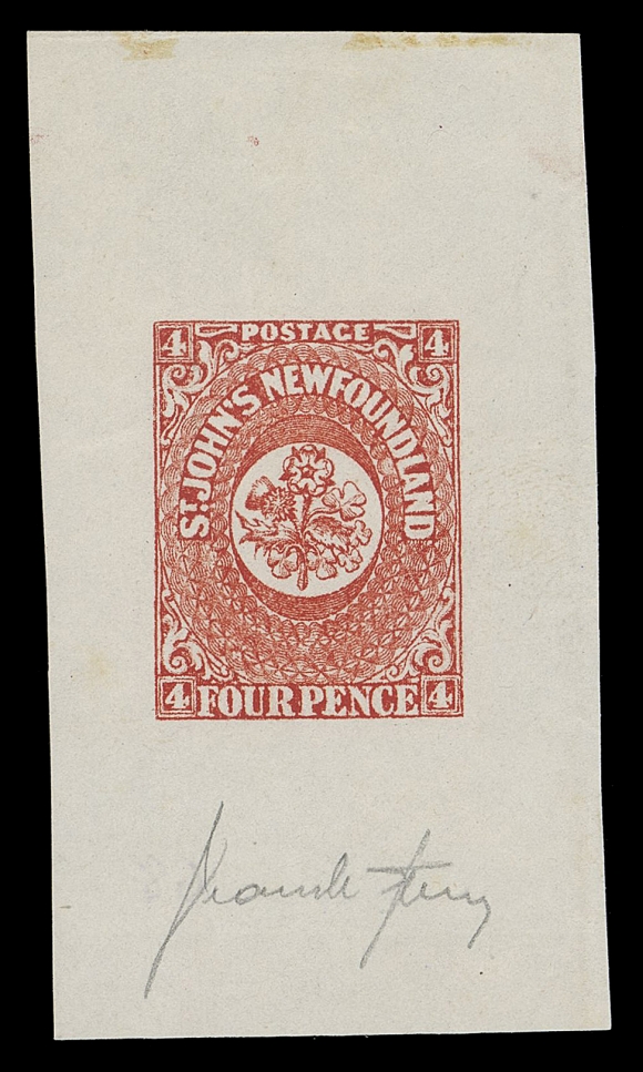 THE AFAB COLLECTION - NEWFOUNDLAND PENCE ISSUES  Sperati Reproduction 