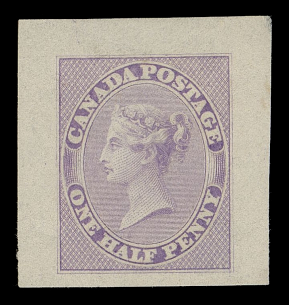 CANADA -  2 PENCE  8,American Bank Note Company Trade Sample Proofs, a very attractive selection of nine different colours on three paper types; three proofs with minor thin as often seen, the other six are  completely sound and scarce thus. Most are in sought-after darker colours including one in near issued colour. A wonderful lot, VF