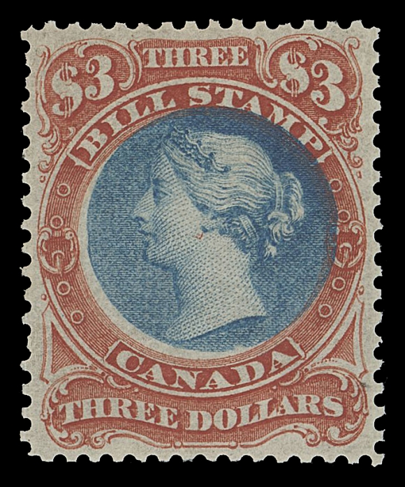 CANADA REVENUES (FEDERAL)  FB36,A premium mint example with bright fresh colour, unusually well centered, seldom seen this nice, VF NH