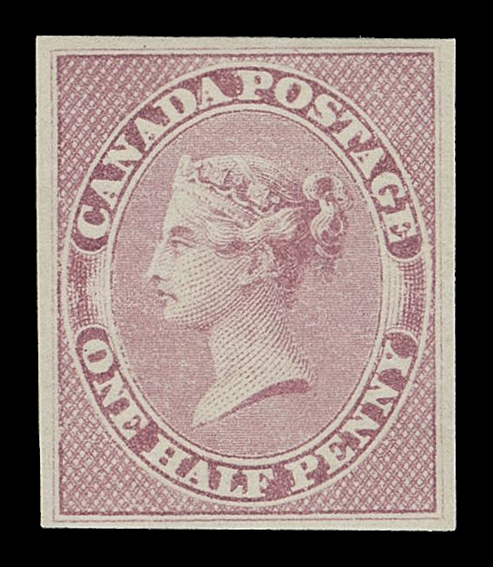 CANADA -  2 PENCE  8,An exceptionally fresh mint example in a beautiful pastel shade on pristine fresh paper; negligible gum bend. A remarkable stamp with full original gum, NEVER HINGED; only a miniscule number survive with NH status, VF NH (Cat. as hinged)