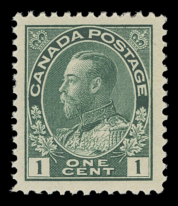 CANADA -  8 KING GEORGE V  104b,A selected mint example of this early shade, brilliant, fresh and well centered, VF NH