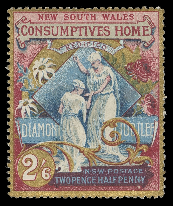 NEW SOUTH WALES  B1-B2,Mint set with bright fresh colours, quite well centered with full original gum, small hinging on low value, key value very lightly hinged, F-VF (SG 280-281 £305)
