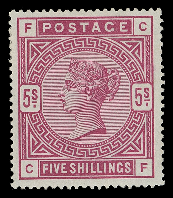 GREAT BRITAIN  108,A beautiful mint single with true post office fresh colour and full original gum, relatively lightly hinged, VF (SG 180 £1,100)