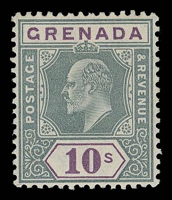GRENADA  58-67,A beautiful mint set of ten, unusually choice with bright fresh colours and equally fresh full original gum; a superior set, VF LH (SG 67-76 £450) 
