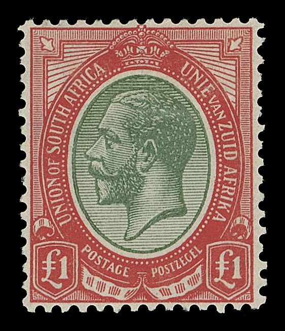 SOUTH AFRICA  16,Well centered mint single with deep rich colour, VF OG (SG 17 £650)