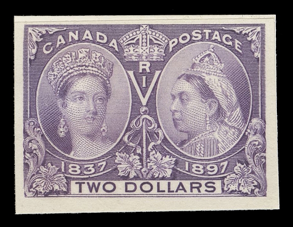 CANADA -  6 1897-1902 VICTORIAN ISSUES  50-65,The complete set of sixteen plate proofs on card mounted india paper, each sheet marginal with true colour, a beautiful set, VF-XF