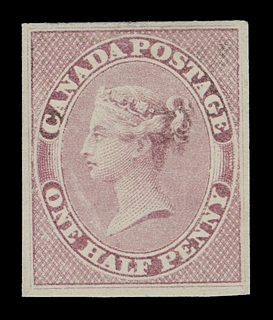 CANADA -  2 PENCE  8,A bright mint single with ample to large margins, large part original gum somewhat disturbed from previous hinge removal, VF; clear 2017 Greene Foundation cert. (stating: "mint, OG")