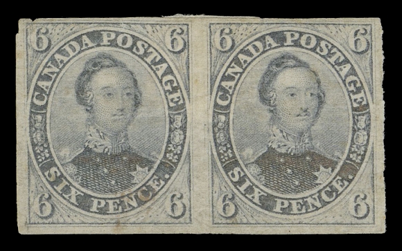 SIX PENCE AND TEN CENTS  2,An extraordinarily rare mint pair of Canada