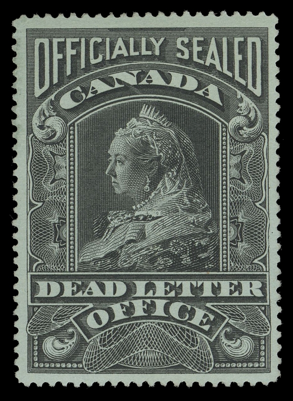 CANADA - 19 OFFICIALLY SEALED AND POW  OX1-OX4,An unusually nice mint set of four of these difficult stamps, especially so for the 1879 and the 1902 issue on thick bluish paper, well centered with full original gum, VF LH