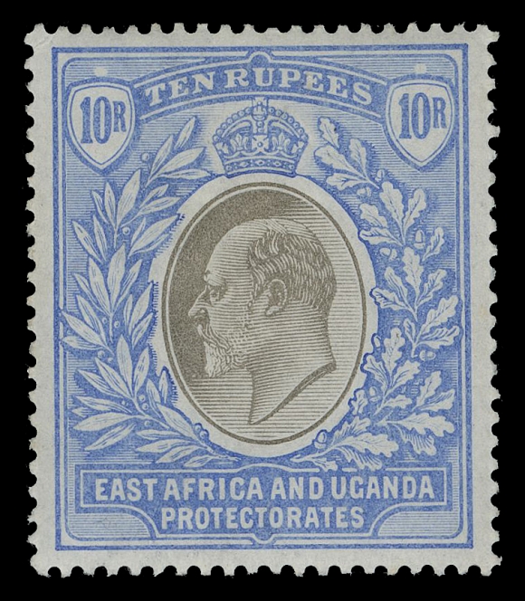 EAST AFRICA AND UGANDA  14,A well centered, fresh mint single on ordinary paper, full original gum; a nice stamp, VF LH (SG 14 £650)