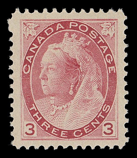 CANADA -  6 1897-1902 VICTORIAN ISSUES  78,A bright mint example of this underrated stamp, very well centered within noticeably large margins, full immaculate original gum, VF+ NH