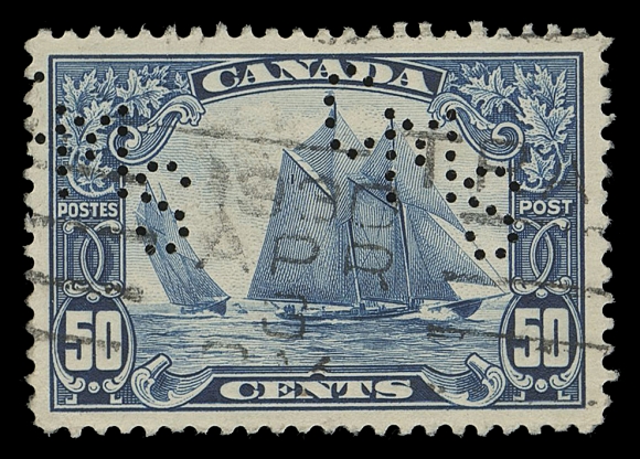 CANADA -  8 KING GEORGE V  158,A remarkable lot of 29 private perfins from twelve different companies, others are different positions, duplicates or in pair (CNR, SUN LIFE). Includes IHC, CNR (4), GWL, CWC (3), PD & Co. (3), BT (5), SUN LIFE (4), MLI (4), CM & Co, MWA, OHN, CMS; also a 5-hole OHMS. Trivial flaws in places, mainly F-VF; a wonderful group that has taken many years to assemble.