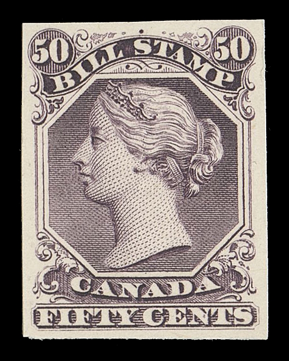 CANADA REVENUES (FEDERAL)  FB18/FB33,A total of 46 different trial or issued colour plate proofs on card mounted india paper; includes set in issued colours (no 20c), plus trial colours for most values, not often seen this comprehensive, VF